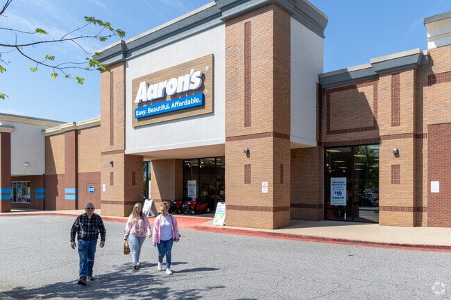Camelot offers big box chains as well as smaller stores at Dorman Center.
