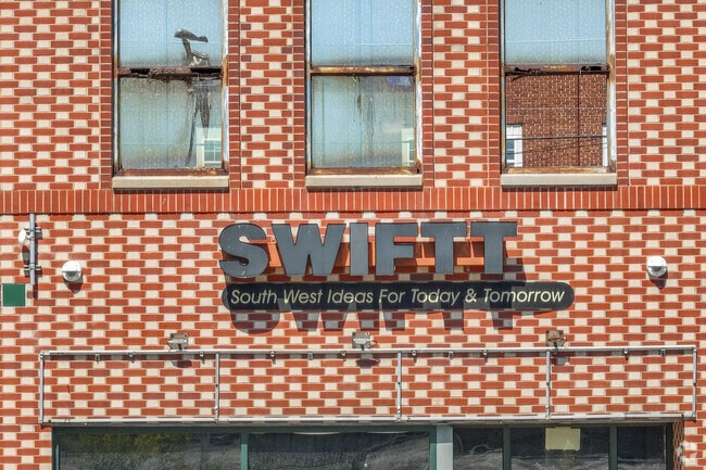 Swiftt is home to an organization that helps improve the area, and it is named after as well.