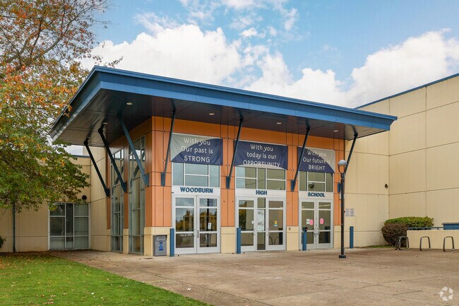Woodburn High School is part of the Woodburn School District, which has received the Oregon Seal of Biliteracy for its dual language programs.