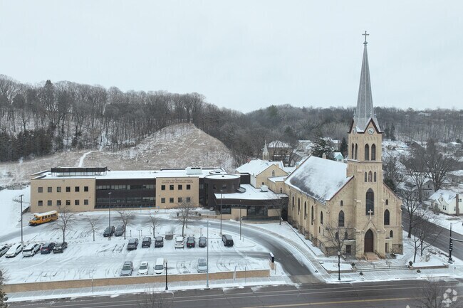 St. John the Baptist Catholic School
serves preschool and grades K-6.