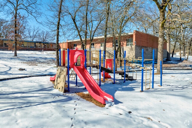 Find many places to play at Bale Elementary School.
