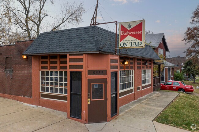 The Speak Easy bar is a long time local watering hole where residents gather on weekends.