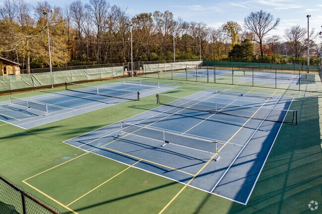 Swan Creek Park is a place to play pickleball in Athens.