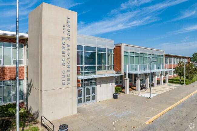 King Science Magnet near E R Danner offers STEM-focused middle school programs.