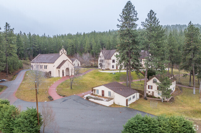 St. Dominic School has several historic buildings on campus.