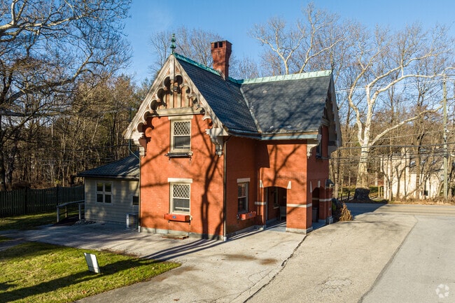 The Victorian gatehouse is the first view you get upon arriving at St Aloysius Academy.