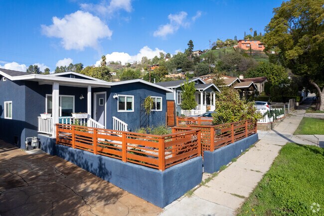 Homes in Cypress Park typically come with front porches.