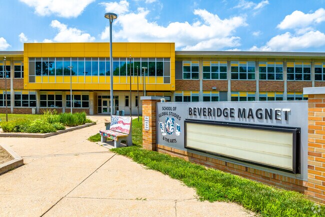 Beveridge Magnet Middle School offers education to local students.
