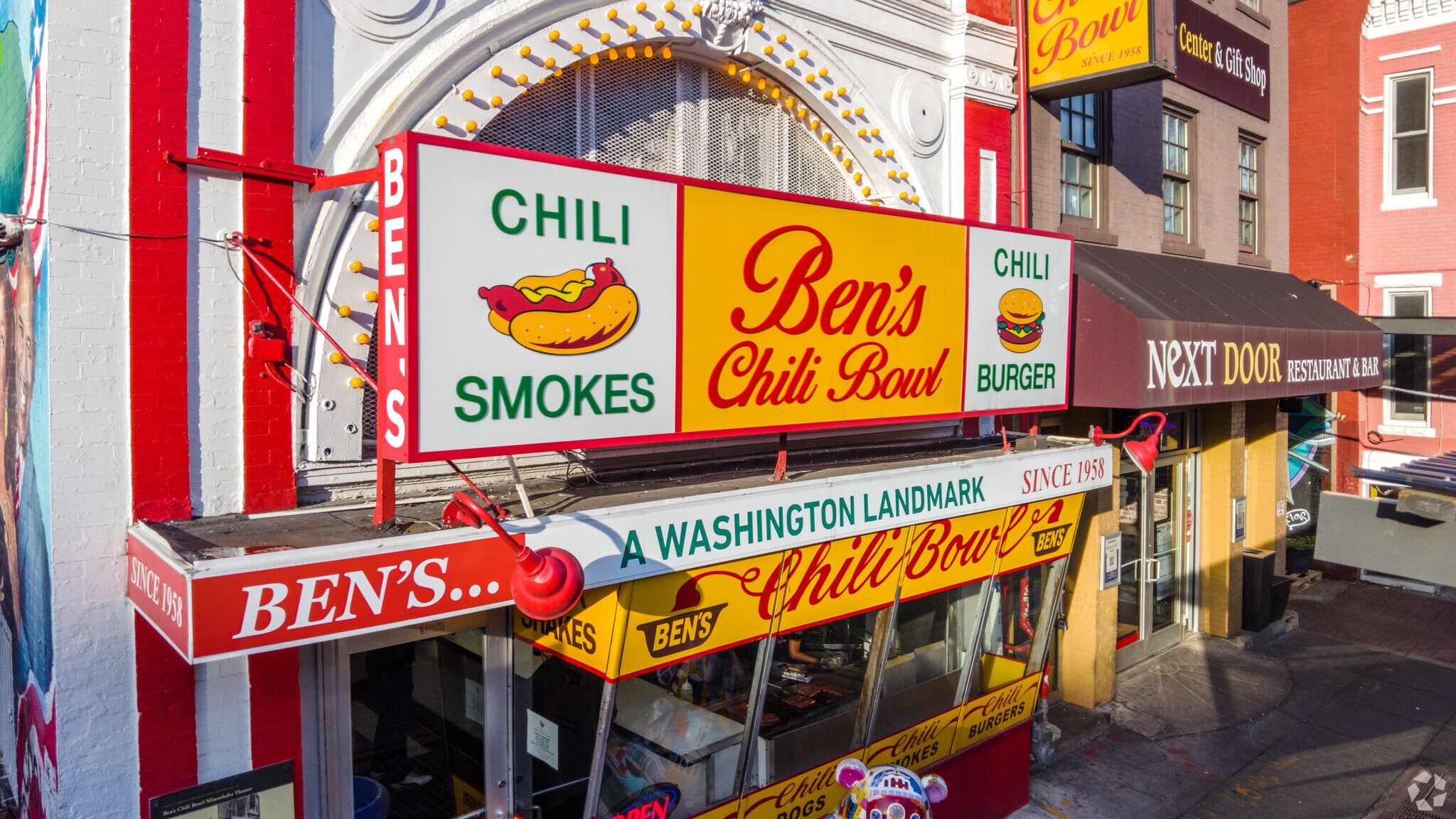 Ben’s Chili Bowl has been a world-renowned diner and U Street staple since 1958.