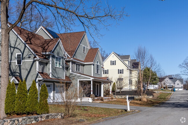 Homes in Woods Corner include larger single family homes with double garage space and private roads.