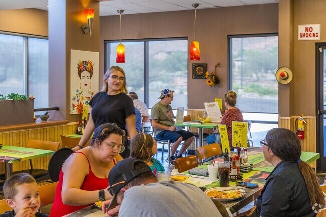 La Fonda Grill has friendly staff and a homestyle vibe for Mexican Food.