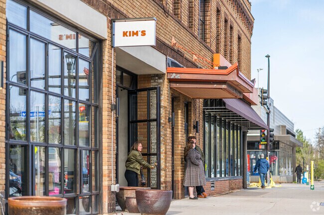 Kim's is a popular neighborhood restaurant serving korean inspired dishes in the neighborhood.