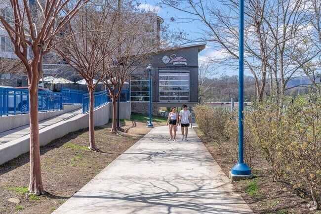 Westside's Riverwalk connects the riverfront and establishments like Scotties On The River.