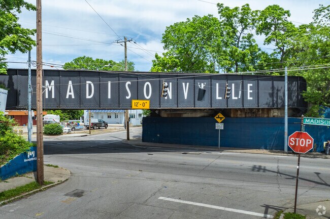 Madison Place is an eclectic residential neighborhood within driving distance of Cincinnati.