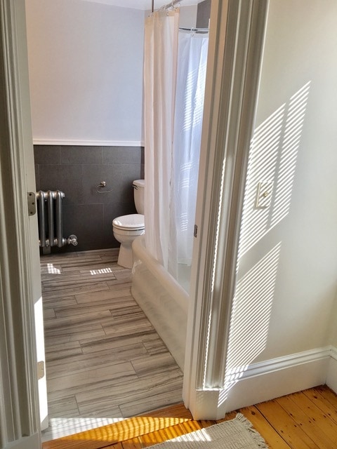 Tiled bathroom