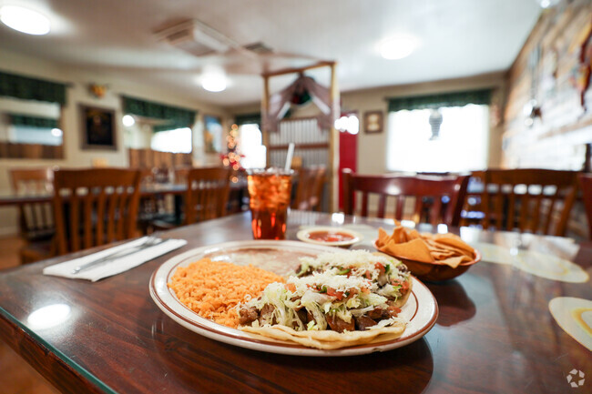 Enjoy a delicious Taco plate at Don Sombrero, located in Bodfish, Ca.
