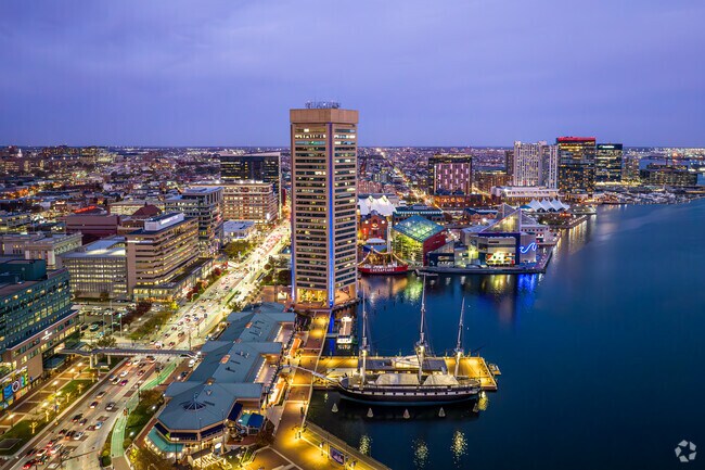 The Baltimore harbor offers year round recreation and entertainment from boating to science.