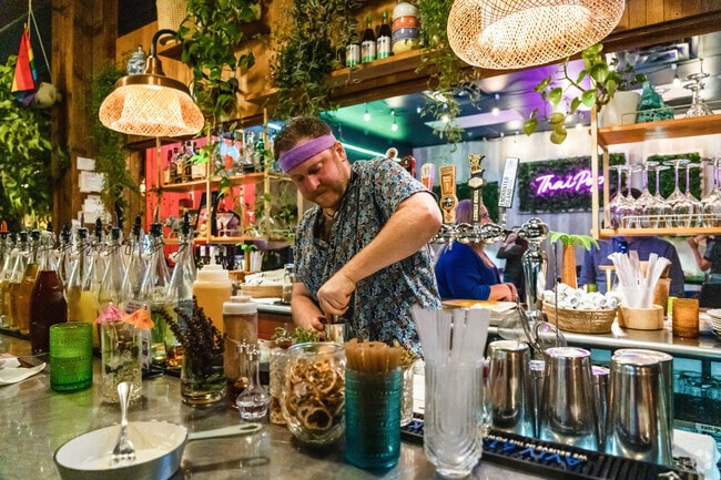 Enjoy vibrant nightlife near Folwell Drive with eclectic bars and lively local eateries.