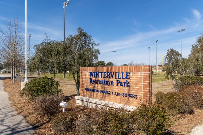 Winterville Recreation Park sits on 24 acres of land southeast of downtown Winterville.