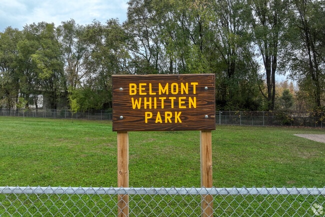 Belmont Whitten Park is a space for outdoor recreation.