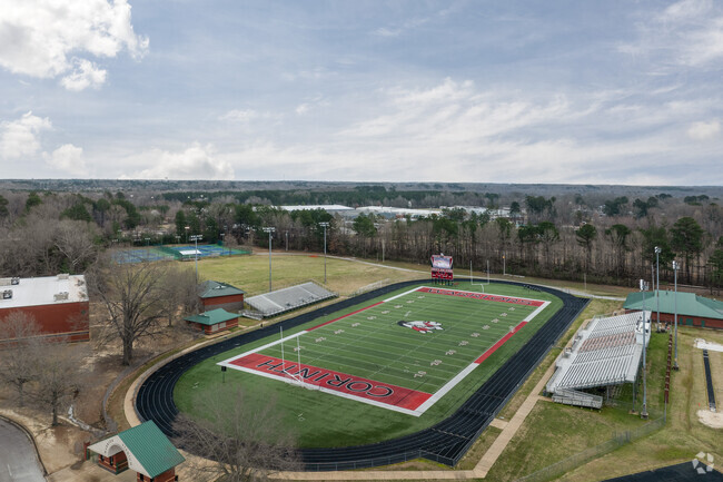 Corinth High School was given an A- for clubs & activities by Niche.