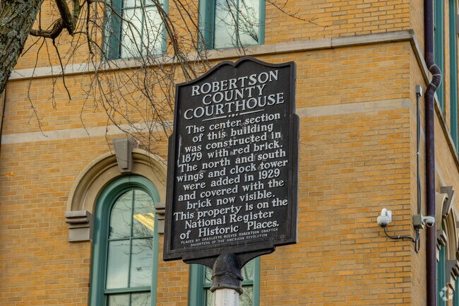 The Springfield courthouse was built in 1879 in Springfield.