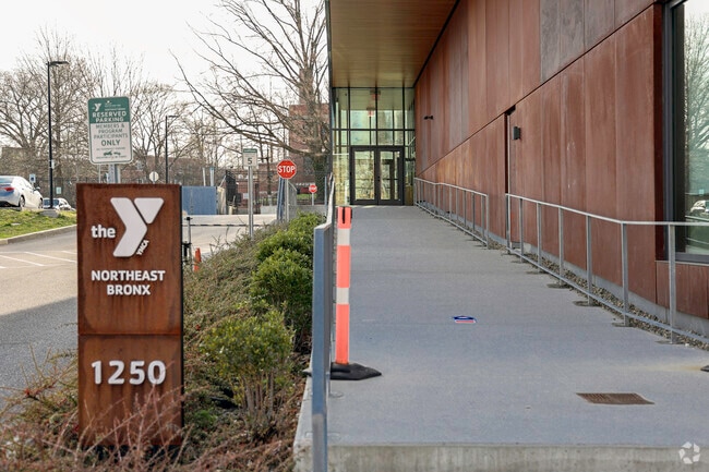The Northeast Bronx YMCA gives the Edenwald community access to sports facilities and lap pools.