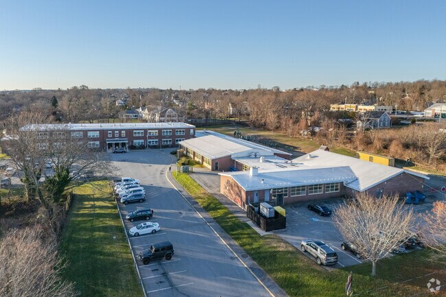 The campus of Howard W. Hathaway Elementary School in Portsmouth is on Tallman Avenue.
