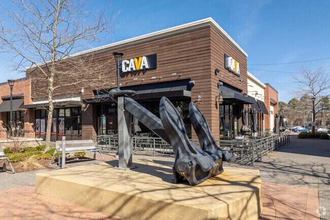 Marketplace at Tech Center has many retail options and great scenery for Palmer residents.