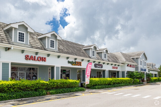 The Shoppes at Verandah has restaurants, retail stores, and services adjacent to the community.