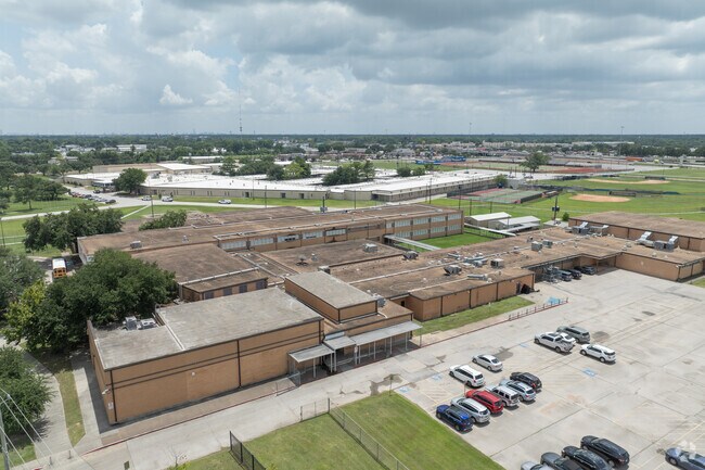 Stovall Middle School is in Houston, Texas, part of Aldine ISD.
