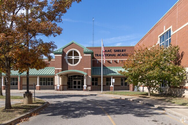 Isaac Shelby Traditional School scored an A- in diversity on Niche.com