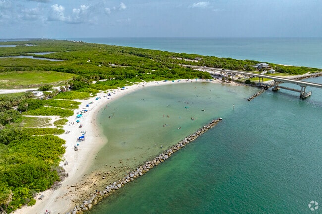 On a hot day in Sebastian Highlands, spend some time swimming at Sebastian Inlet State Park.