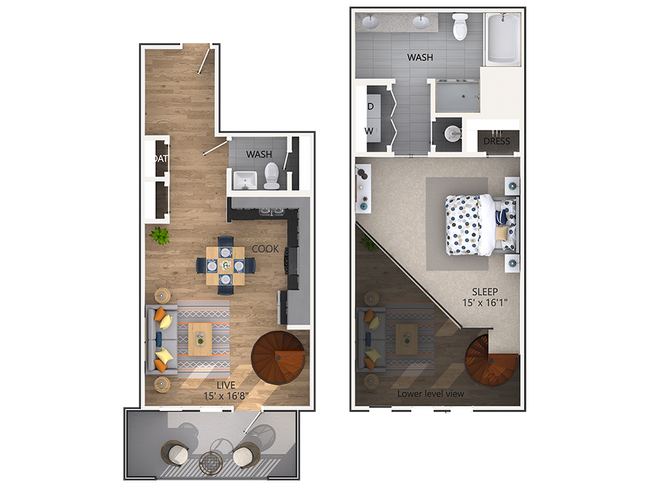 The Lofts at Atlantic Station, Atlanta, GA 30363 - photo 2