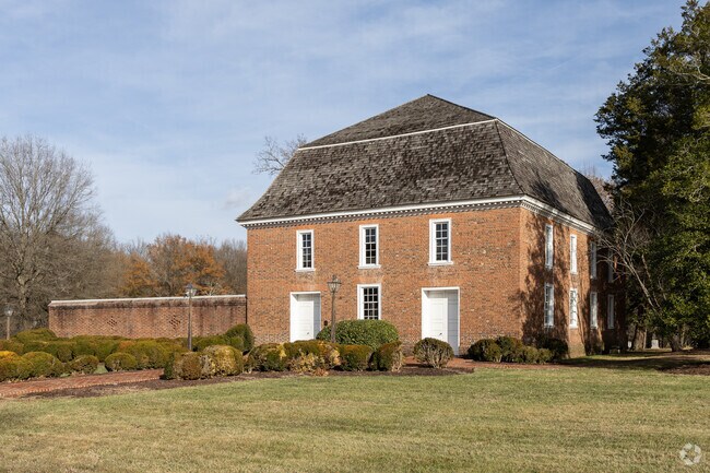 Georgian style Saint Barnabas Church in Leeland Maryland
