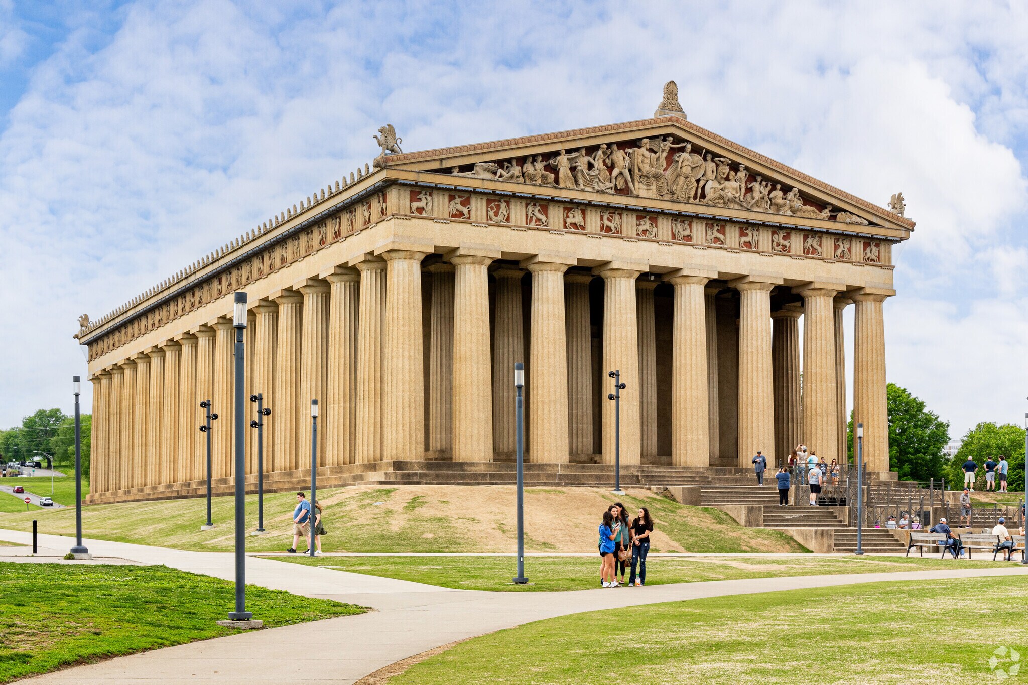 Centennial Park is home to the Parthenon in Midtown.