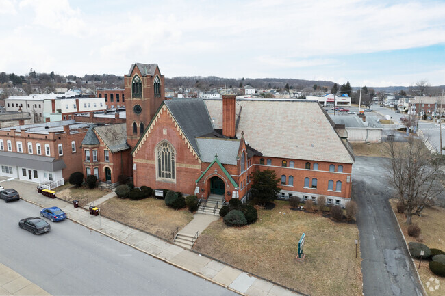 Augustine Classical Academy is situated within a church.