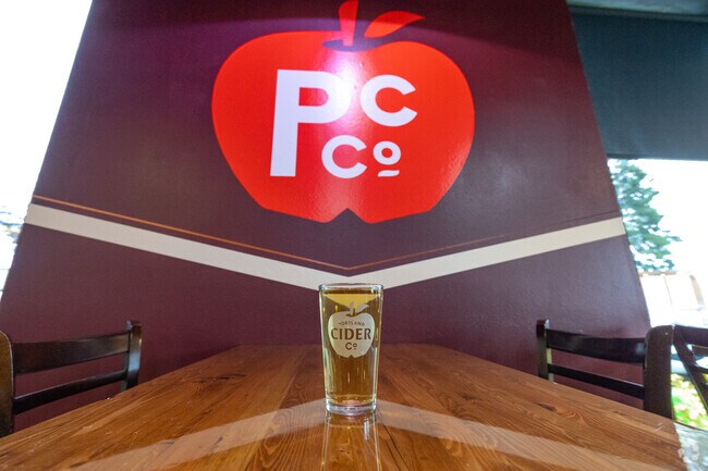 Enjoy a cider at Portland Cider Co on SE Jannsen Rd just east of Oatfield.