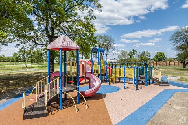 Kids can be kids at this North Memphis playground in Booker T. Washington Park.