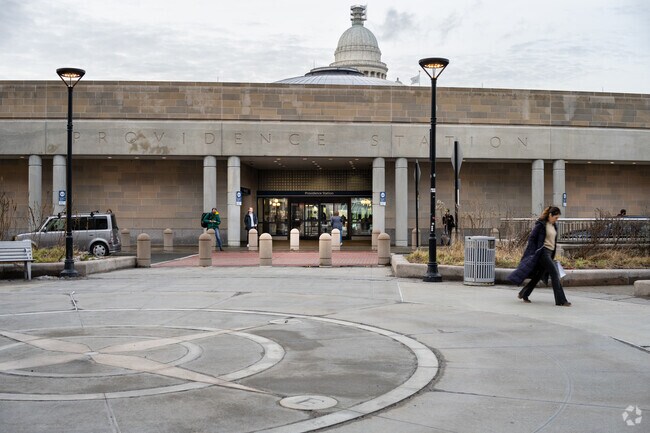 Providence Amtrak Train Station conveniently located in Downtown Providence.