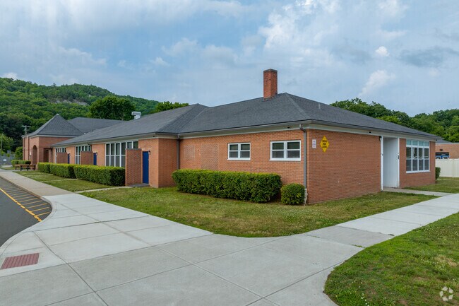 Beacon Falls' Laurel Ledge School has an enrollment of ~300 students