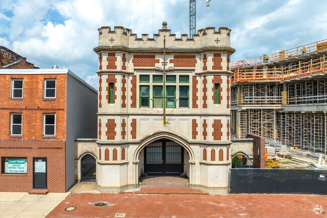 Right down the street from Lexington Terrace is the Poppleton Fire Station.