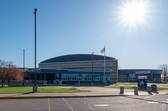 North Branch High School serves the students in the region, it holds a B- on Niche.
