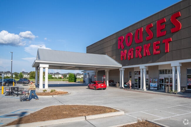 Residents can shop for fresh meat and produce at Rouses Market in Carlyss.