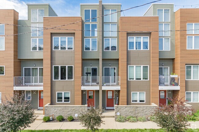 A variety of condo and townhome communities exist in Gordon Square Arts District.