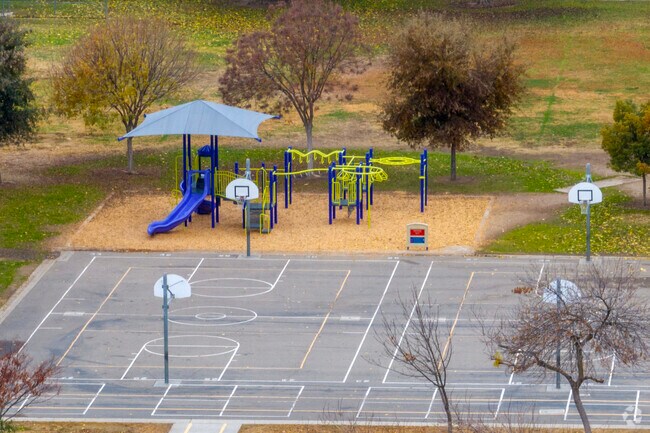 The playground at Wilson Elementary School in Fresno.