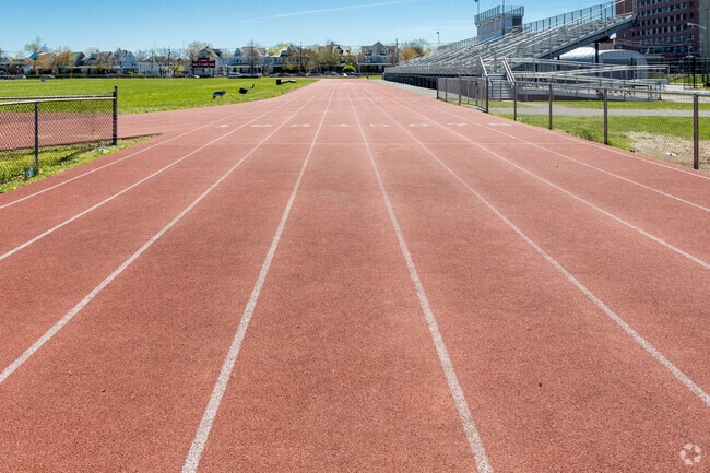 Track at Trenton Central High School in Trenton, New Jersey.