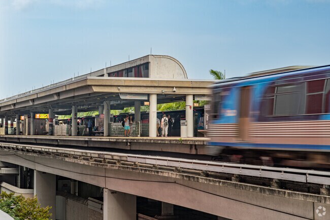 Residents of Northeast Coconut Grove can easily commute into the city or to MIA by Metro.