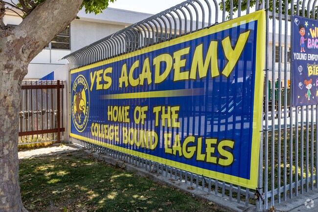 Yes Academy in Hyde Park, CA is the home of the college-bound eagles.