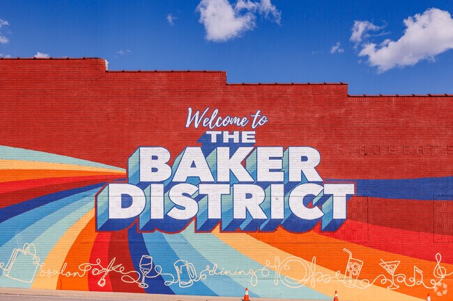 The Baker District in downtown Mountain Home offers a variety of local flavors and entertainment.